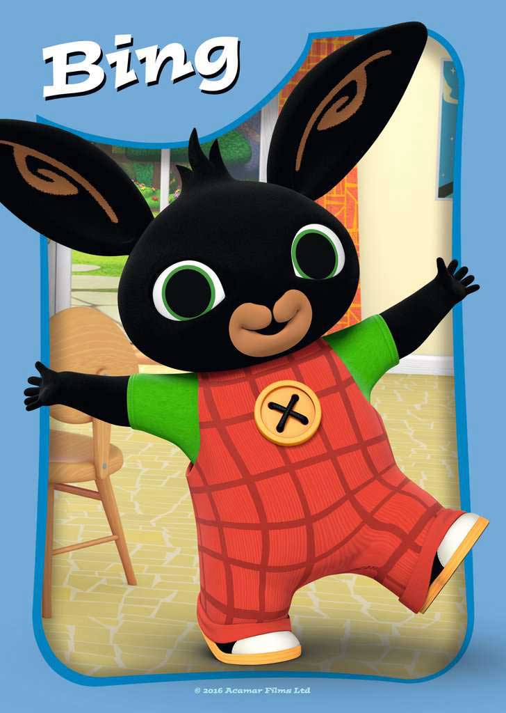 Moje prve puzzle 4u1 Zeka Bing Ravensburger 06869 - detalj