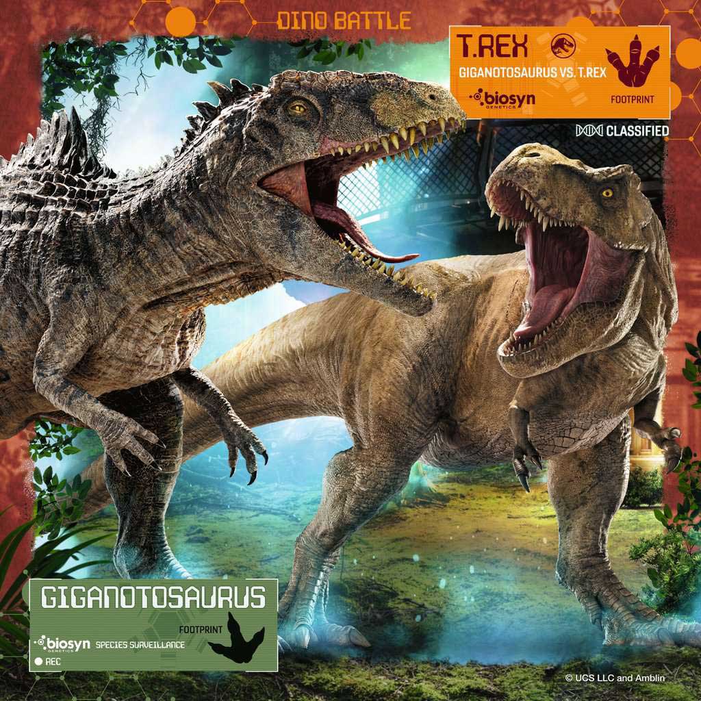 Puzzle slagalice za decu 3x49 delova Dinosaurusi dominiraju Ravensburger 05656 - detalj