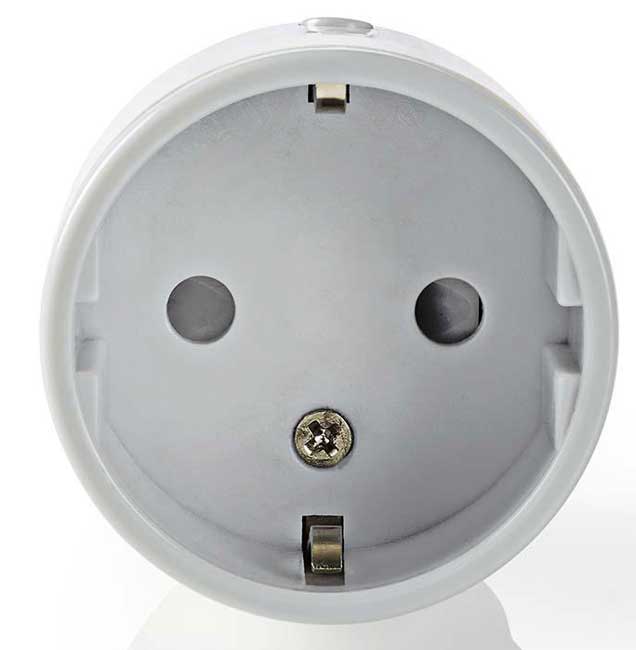 Smart Wi-Fi Utičnica sa kontrolom preko aplikacije Nedis WIFIP110FWT - detalj