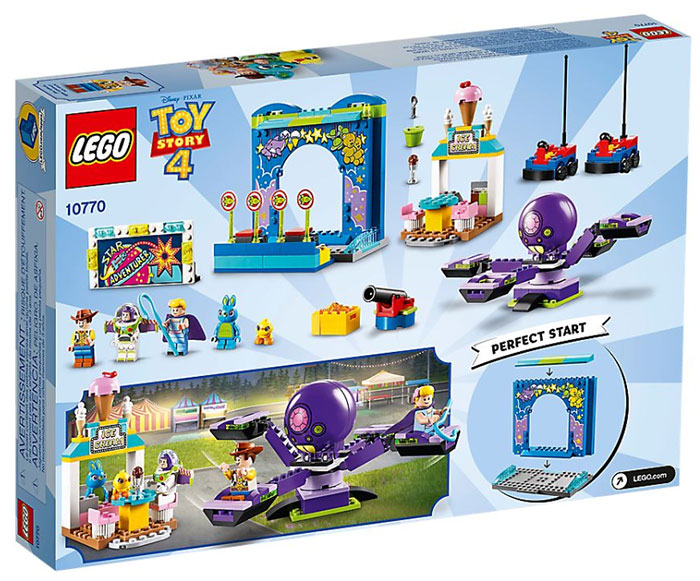 LEGO® Kocke Disney Toy Story 4 - Priča o igračkama - Baz, Vudi i karneval 10770 - detalj