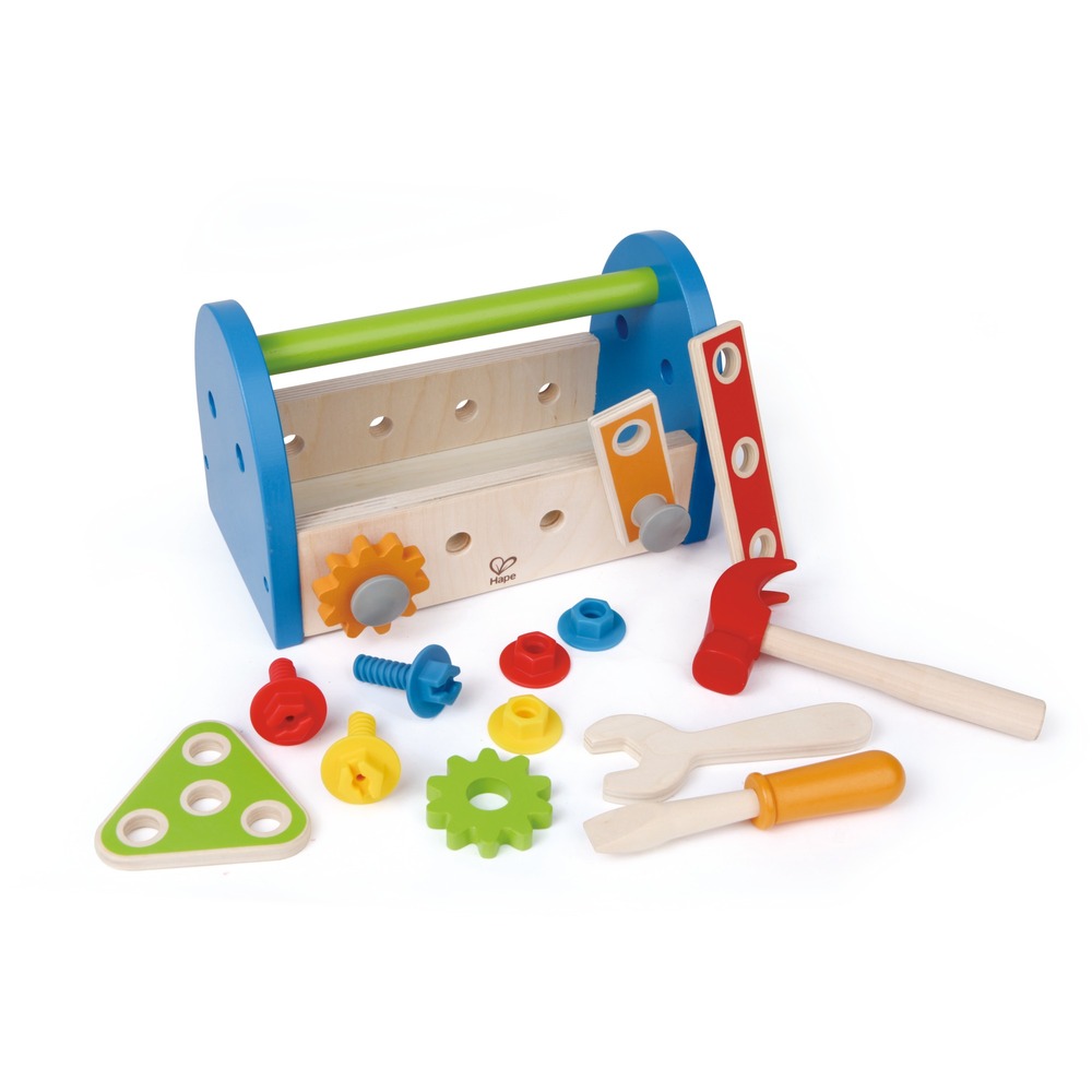 Drvena igračka Kutija sa alatom - detalj