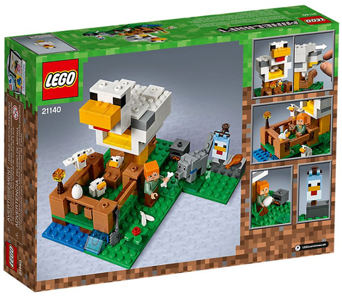 LEGO® Kocke Minecraft - Kokošinjac 21140 - detalj