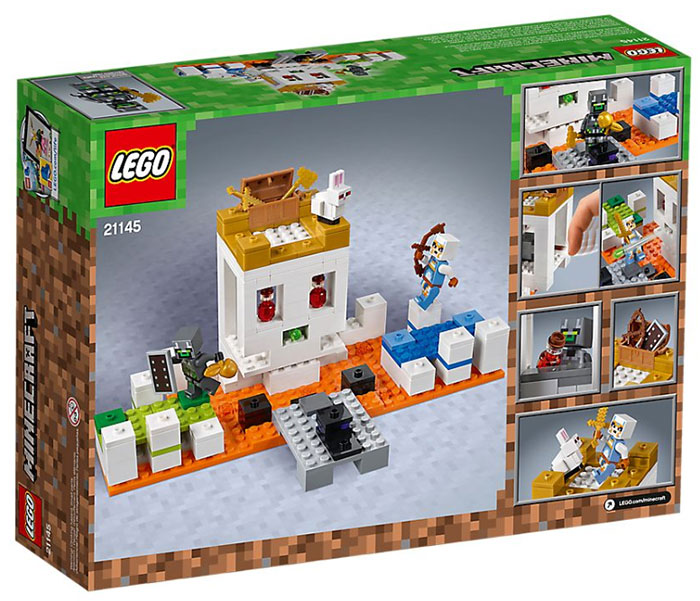 LEGO® Kocke Minecraft - Arena Lobanja 21145 - detalj