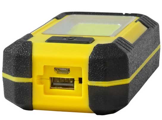 Punjiva LED baterijska lampa sa Powerbank funkcijom 4000 mAh PL3425 - detalj