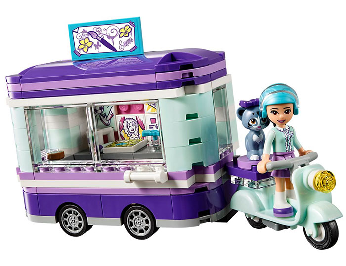 LEGO® FRIENDS Kocke - Emin umetnički štand 41332 - detalj