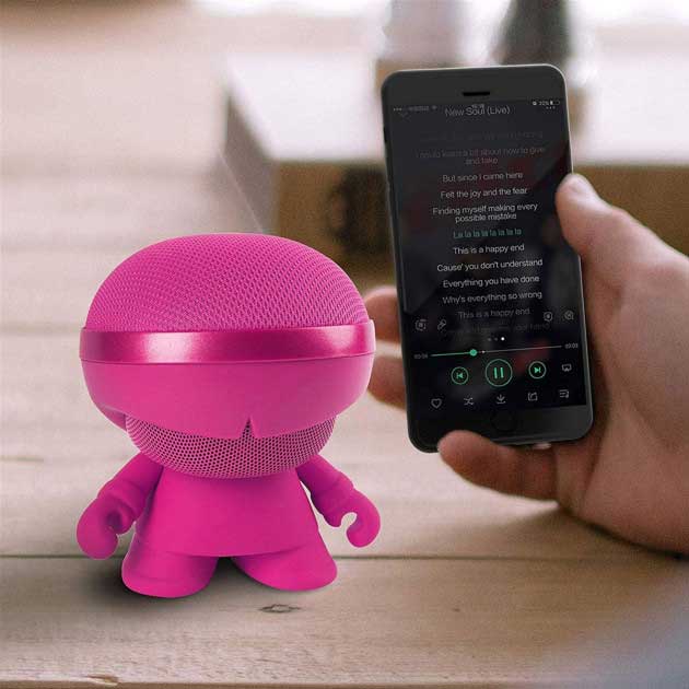 Bluetooth zvučnik Xoopar XBoy Glow 10W Pink - detalj
