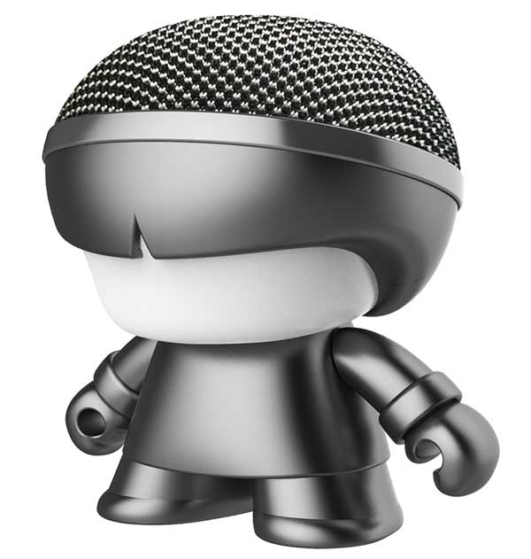 Bluetooth zvučnik Xoopar Mini Xboy Metallic Gray - detalj