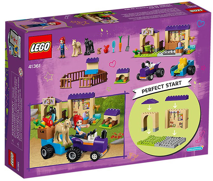 LEGO® FRIENDS Kocke - Štala za Miino ždrebe 41361 - detalj