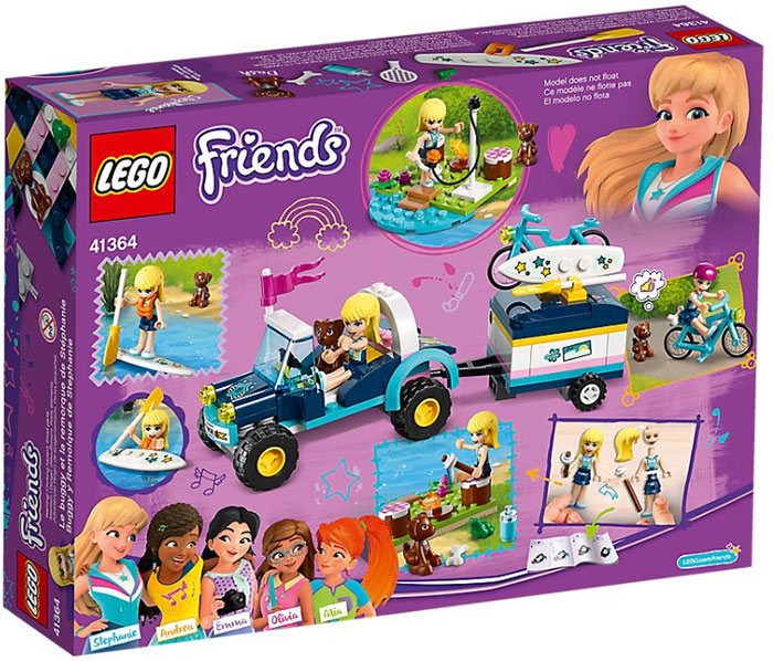 LEGO® FRIENDS Kocke - Stefani - Bagi s prikolicom 41364 - detalj