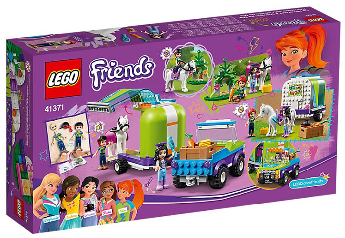 LEGO® FRIENDS Kocke - Mia - Prikolica za konja 41371 - detalj