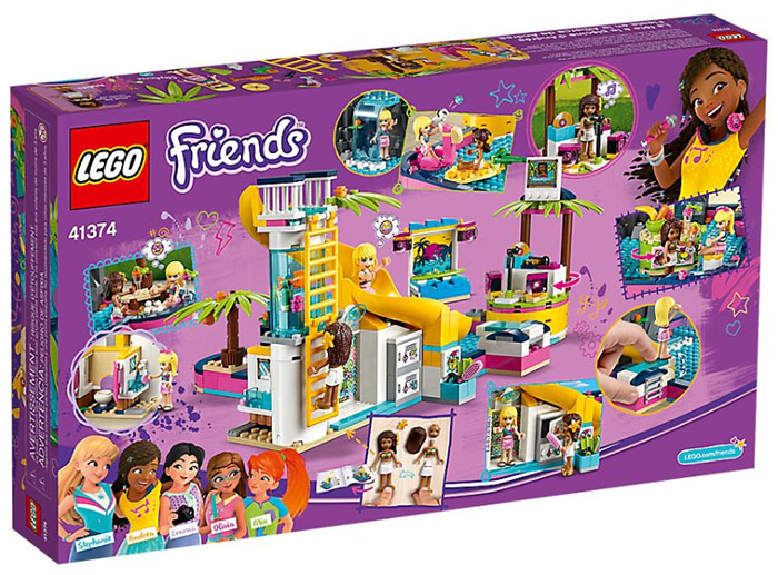 LEGO® FRIENDS Kocke - Andrea - Žurka na bazenu 41374 - detalj