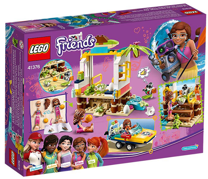 LEGO® FRIENDS Kocke - Olivija - Spasavanje kornjača 41376 - detalj