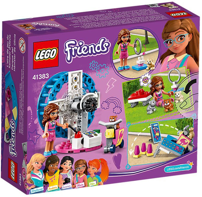 LEGO® FRIENDS Kocke - Olivija - Igralište za hrčka 41383 - detalj