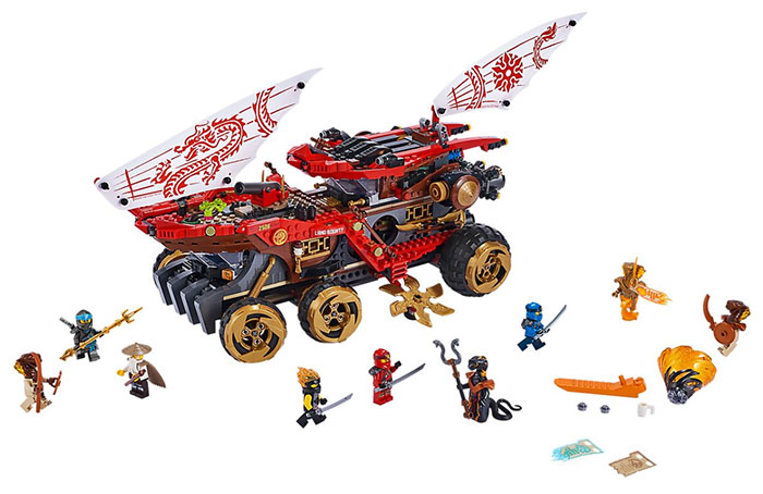 LEGO® NINJAGO Kocke - Land Bounty 70677 - detalj