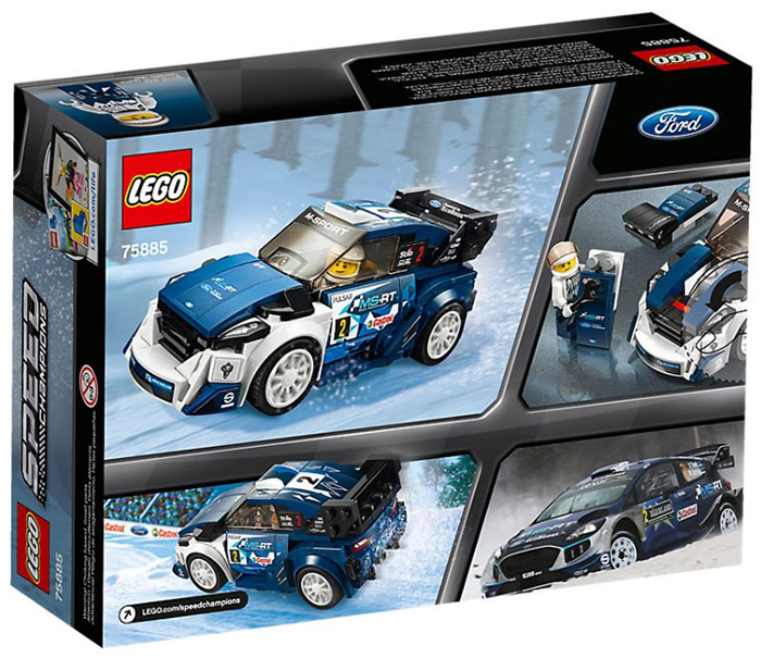 LEGO® Kocke Speed Champions - Ford Fiesta M-Sport WRC 75885 - detalj