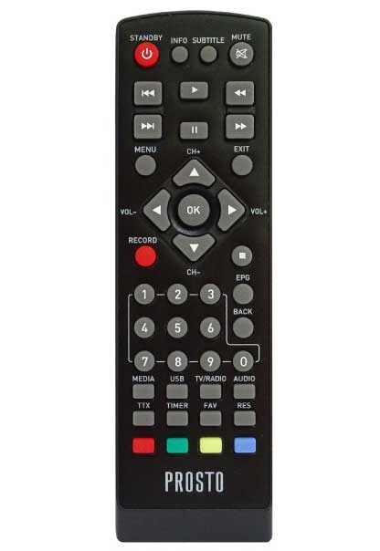 Set top box Prijemnik digitalnog DVB-T2 TV signala RT5454T2 - detalj
