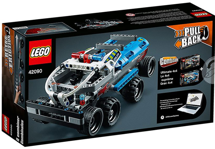LEGO® Technic Kocke - Getaway Truck 42090 - detalj