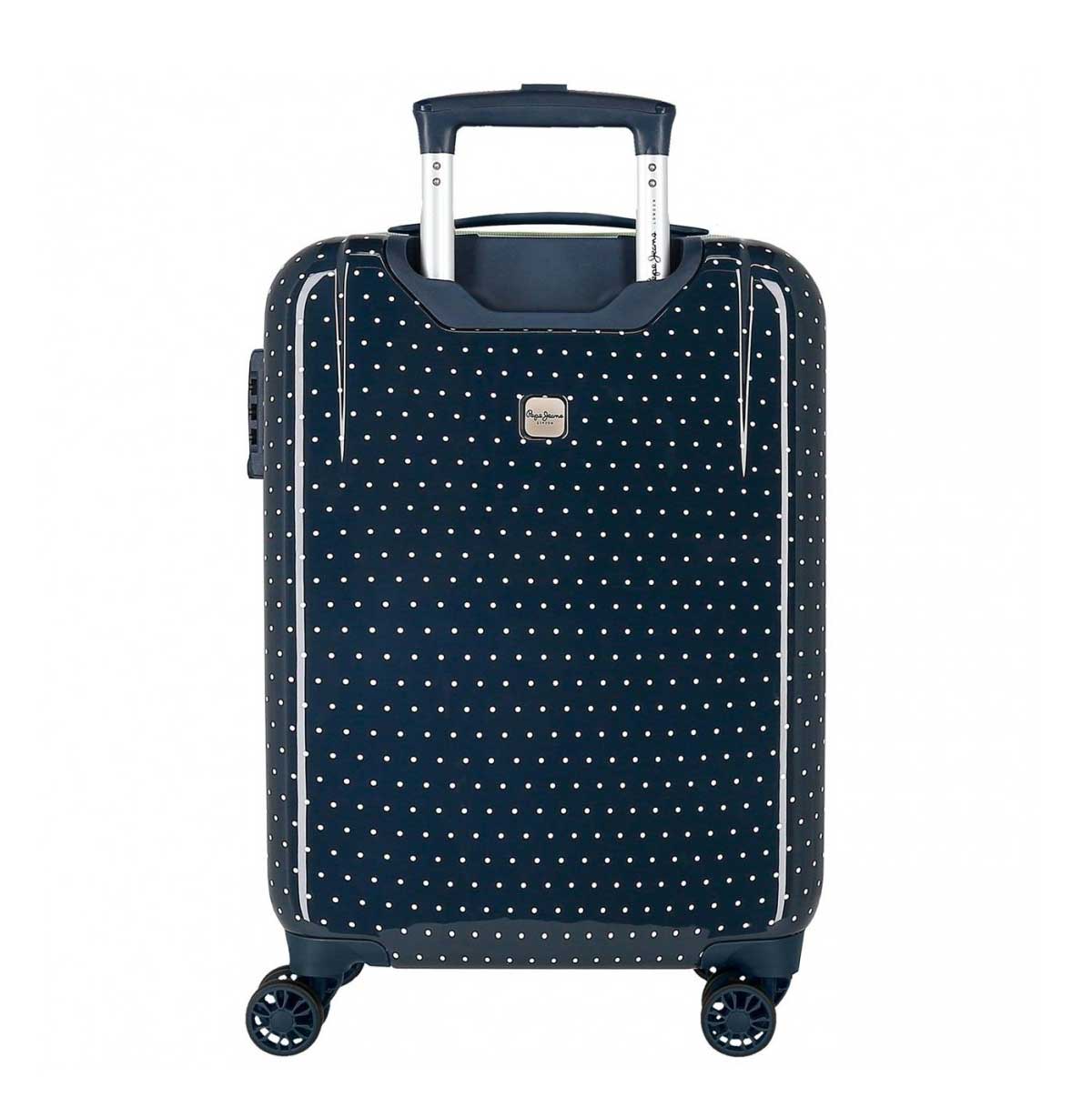 Tvrdi kabinski kofer za putovanja Pepe Jeans Alenka navy 67117 - detalj