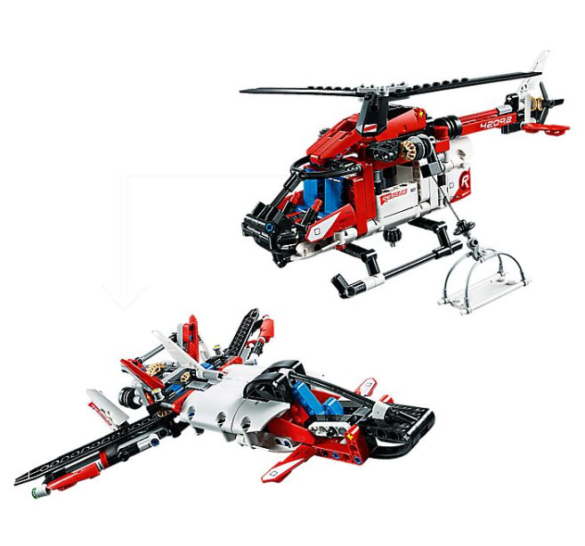 LEGO® Technic Kocke Spasilački helikopter 42092 - detalj