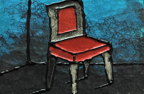 PEBEO Fantasy Moon Hammered Effect - Metal Blue 38 - Boja sa efektom METAL PLAVA 45ml 664347 - detalj