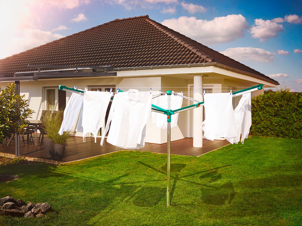 Leifheit sušač za veš, Linomatic 50m deluxe, rotacioni dvorišni LF 82001 - detalj