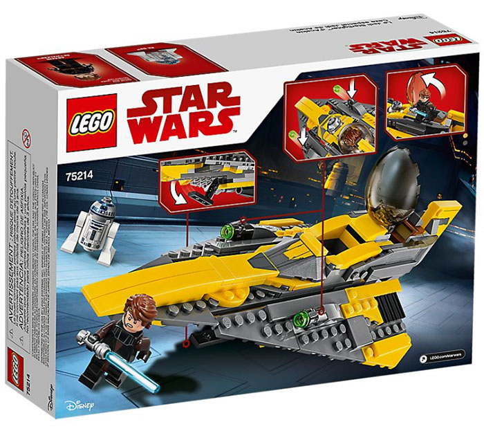 LEGO® STAR WARS™ Kocke - Anakins Jedi Starfighter 75214 - detalj