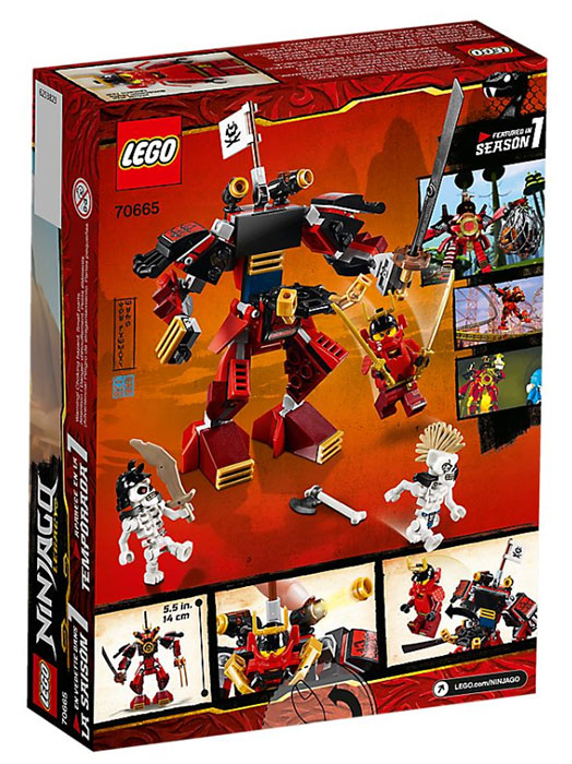 LEGO® Kocke NINJAGO - The Samurai Mech 70665 - detalj