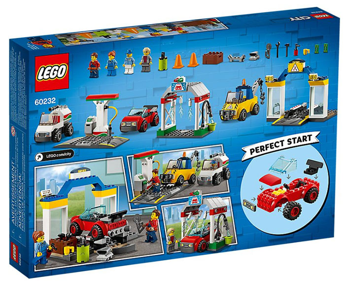 LEGO® Kocke City - Servis garaža 60232 - detalj