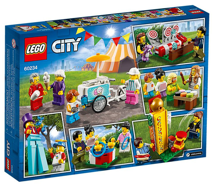 LEGO® Kocke City - Vašar sa 14 minifigura 60234 - detalj