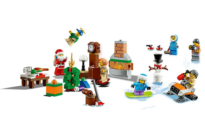 LEGO® Kocke City - Božićni Advent Kalendar 60235 - detalj