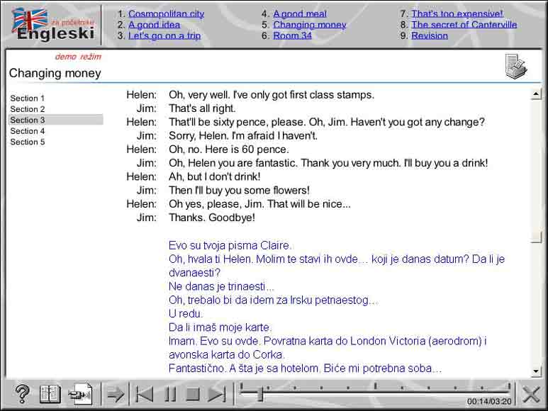 Multimedijalni kurs - Engleski za početnike - detalj