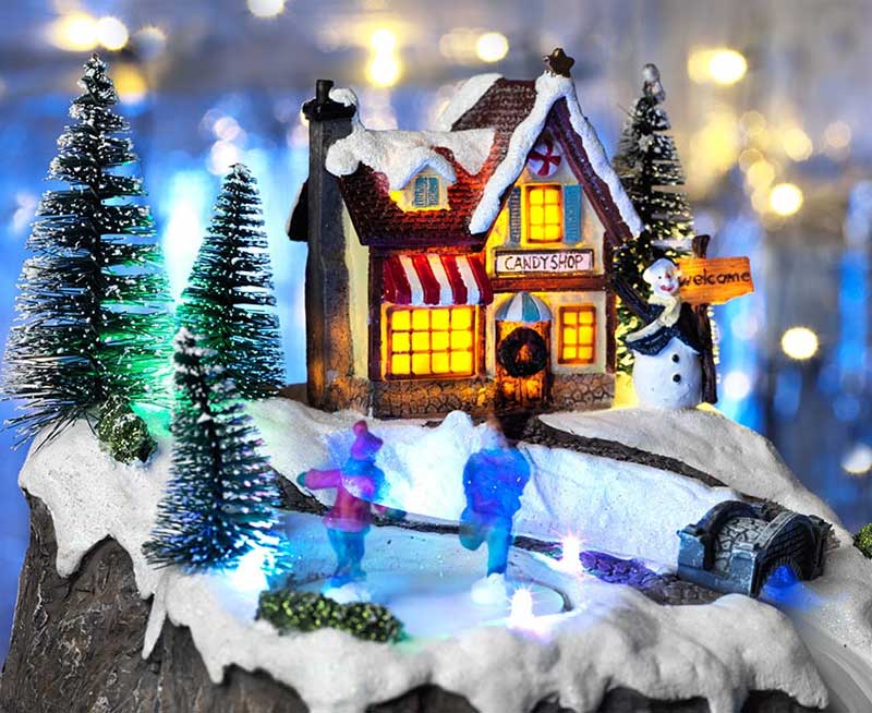 Novogodišnja svetleća dekoracija LED Winter - detalj