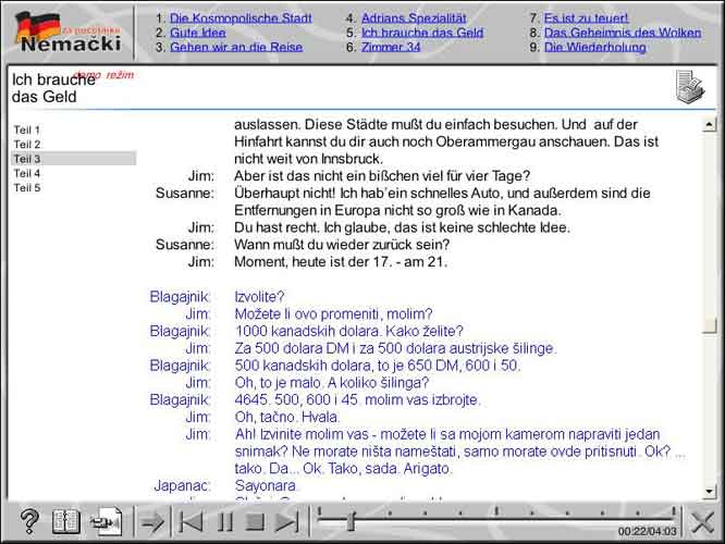 Multimedijalni kurs -  Nemački Za Početnike - detalj