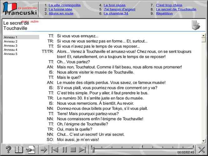 Multimedijalni kurs -  Francuski Za Početnike - detalj