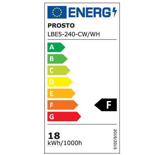 LED brodska lampa Za spoljnu upotrebu 18W LBE5-240-CW/WH - detalj