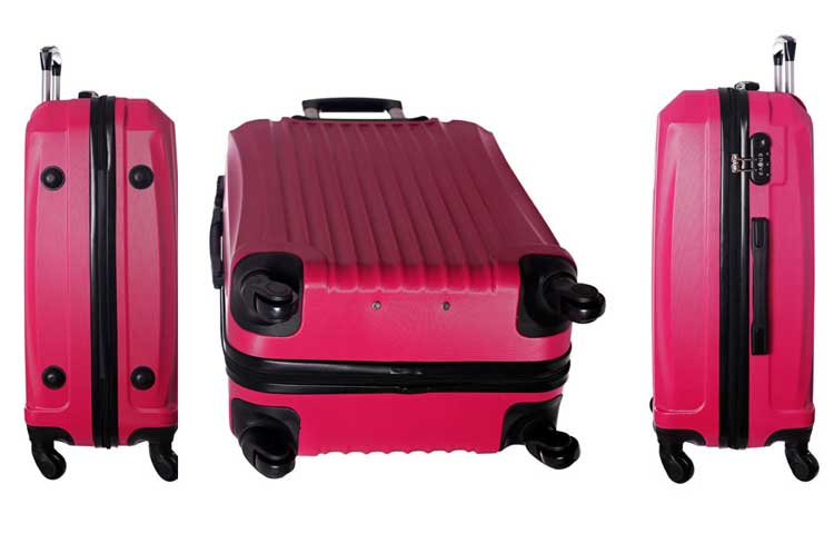 Set ABS kofera Enova Sevilla Pink 55cm-65cm-75cm 514240 - detalj
