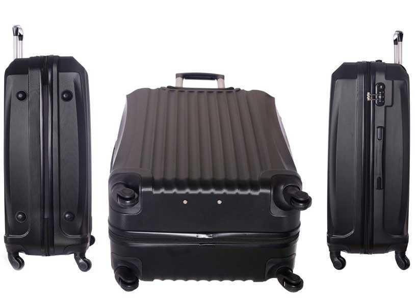 Set ABS kofera Enova Sevilla Black 55cm-65cm-75cm 514240 - detalj
