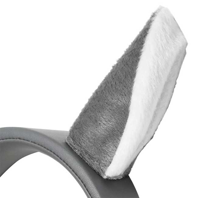 Nedis Animaticks slušalice Willy Wolf sa odvojivim kablom i dodacima HPWD4000GY - detalj