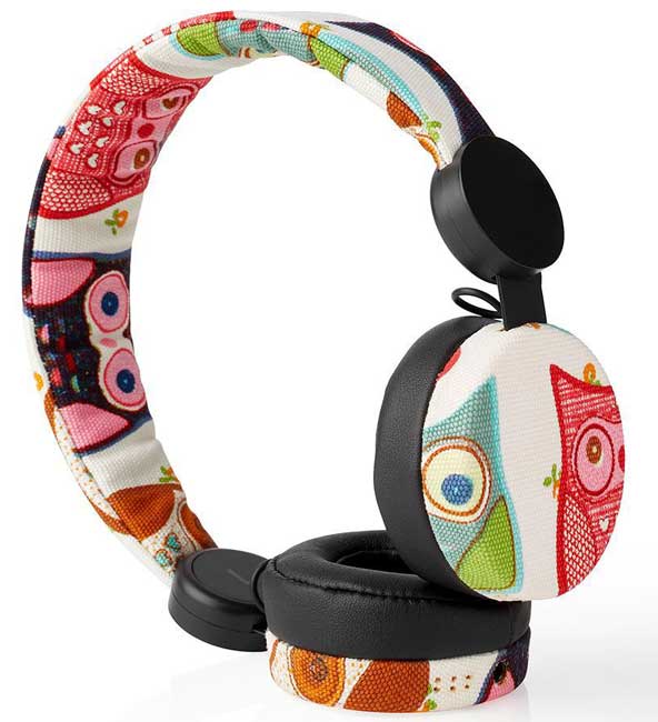 Nedis N-imal Slušalice Owl HPWD4102BK - detalj