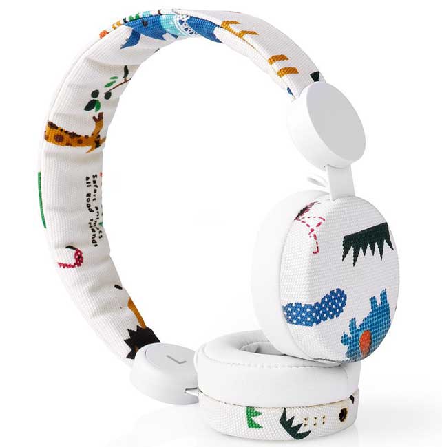 Nedis N-imal Slušalice Elephant HPWD4104WT - detalj