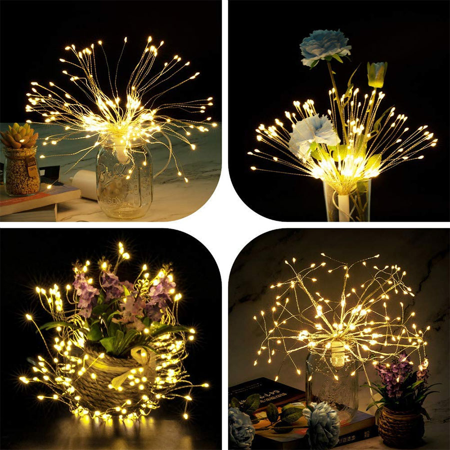 LED vatromet sa podesivom jačinom svetlosti - detalj