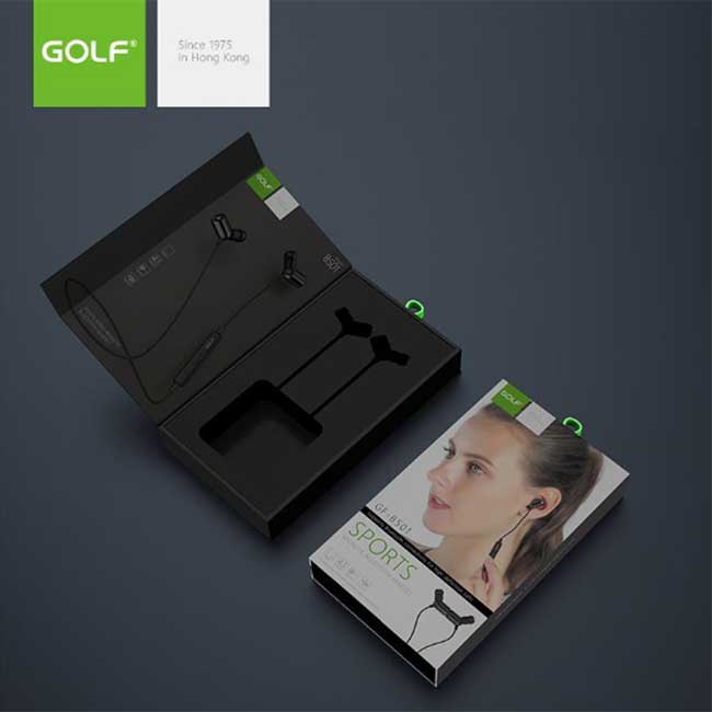 Bluetooth sportske slušalice BS01 crna - detalj