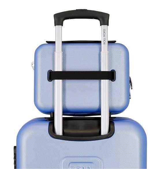 ABS Neseser kofer za šminku Roll Road Camboya blue 50639 - detalj