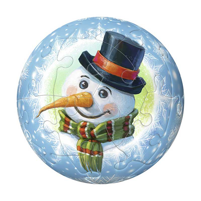 Novogodišnji ukrasi od puzli - 6 komada - Ravensburger 11678 - detalj