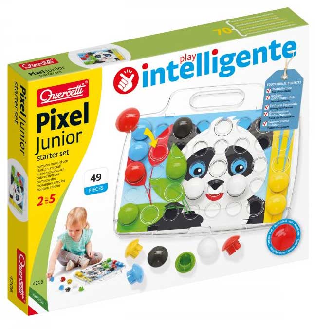 Quercetti Junior Dečija mozaička igračka Bockalice 4206 - detalj