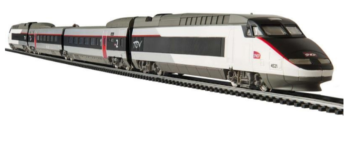 MEHANO Garnitura - Voz TGV TRICOURANT SNCF T110 - detalj