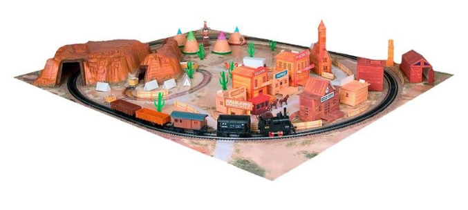 MEHANO Starter set - Western voz sa maketom T109 - detalj