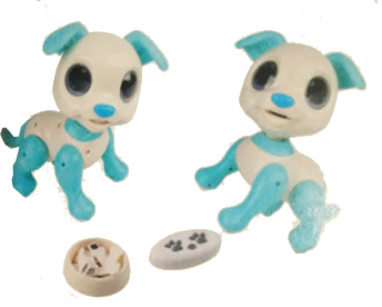 Interaktivna igračka INTELIGENTNO ŠTENE plavo 59142 - detalj