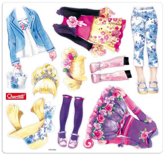 Quercetti Set Obuci Lutku Mya - detalj