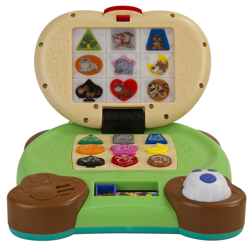 MEHANO Interaktivni dečiji lap top RIKI UČI  E264 - na srpskom jeziku - detalj